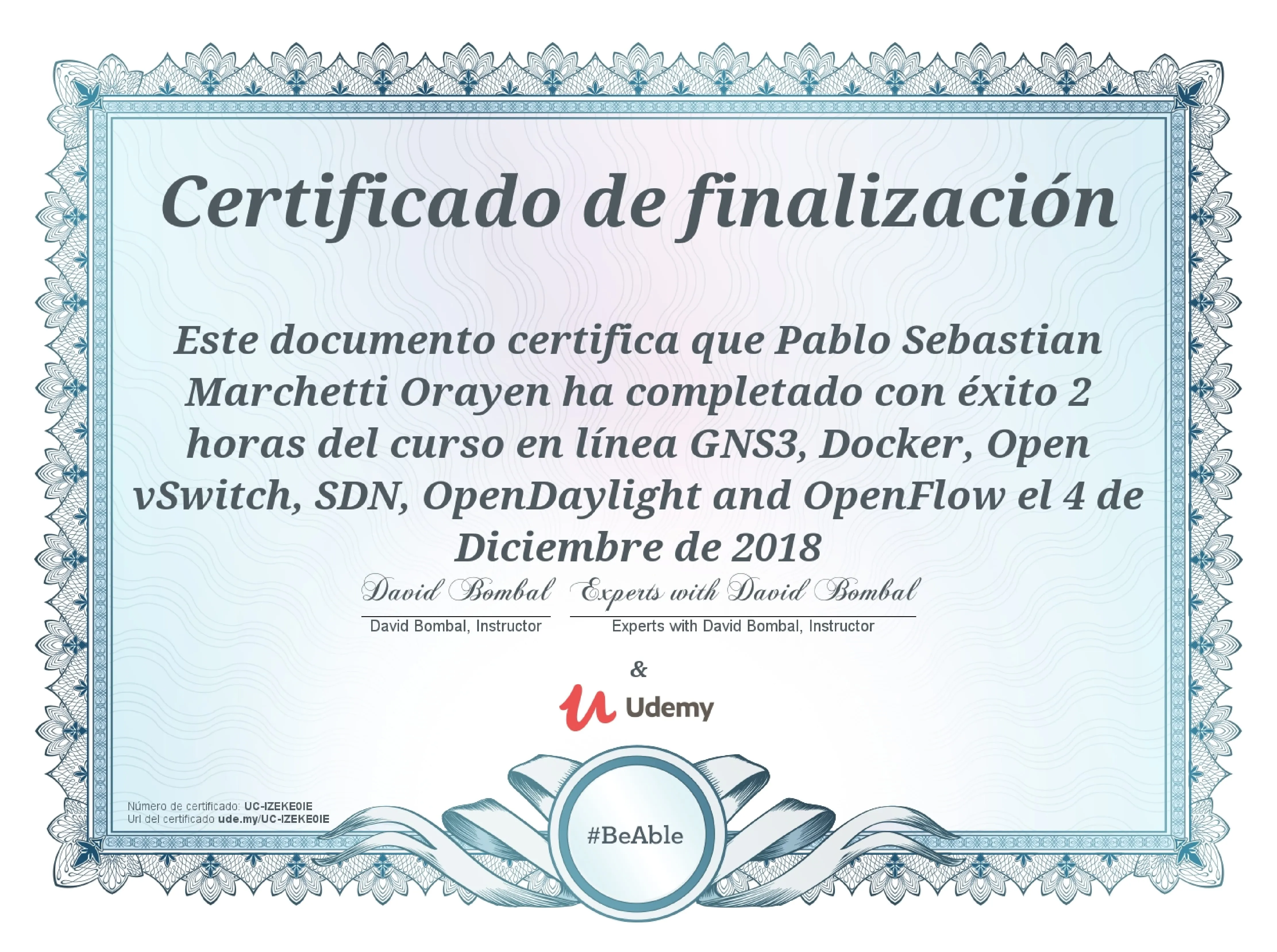 GNS3, Docker, Open vSwitch, SDN, OpenDaylight y OpenFlow